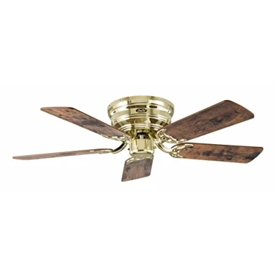 Abbildung von Ventilator Classic Flat III messing poliert 103 cm
