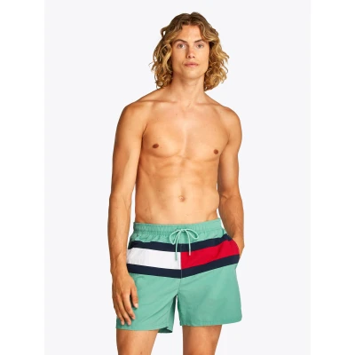Abbildung von Tommy Hilfiger Swimwear Badeshorts MEDIUM DRAWSTRING mit großem Logo