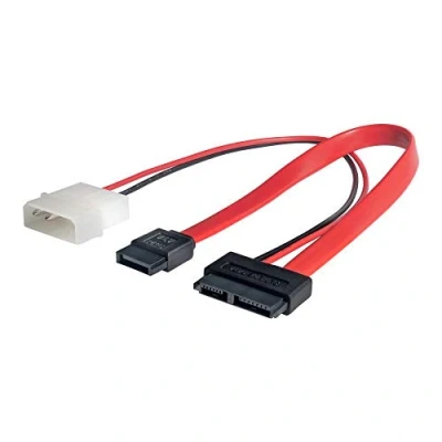 Abbildung von AKYGA AK CA 45 Slimline SATA (w) / Molex Stecker Adapter Stromkabel