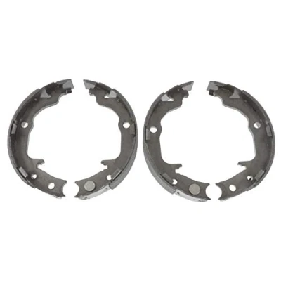 Abbildung von FEBI BILSTEIN 171039 Handbremsbeläge Hinterachse DODGE: Caliber, MITSUBISHI: Lancer 8 Schrägheck, JEEP: Compass