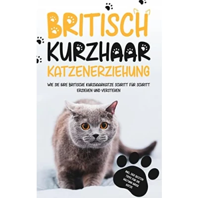 Abbildung von Britisch Kurzhaar Katzenerziehung: Wie Sie Ihre britische Kurzhaarkatze Schritt für erziehen und verstehen inkl. der besten Tipps die Haltung Ihrer Katze