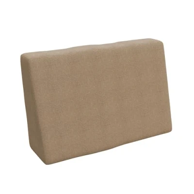 Abbildung von POKAR Palettenkissen Palettenauflagen mit abnehmbarem Bezug Palettenauflage Palettenmöbel Palettensofa, Seitenkissen 60x40, Beige