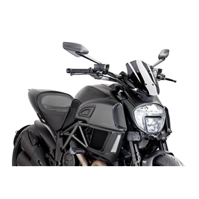 Abbildung von Windschild Puig Sport Ducati Diavel 14 16 dunkel getàƒ ¶nt