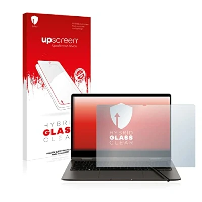 Abbildung von upscreen Schutzglas für Samsung Galaxy Book3 360 13&quot; Schutzfolie, Glas Folie [Klar, 9H Panzerschutz, Anti Fingerprint]