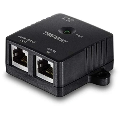 Abbildung von TRENDnet TPE 113GI Gigabit Power over Ethernet (PoE) Injektor, unterstützt Full Duplex Speed Netzwerk PoE Geräte auf bis zu 100 M, 15.4 Watt, Plug &amp; Play