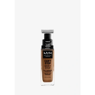 Abbildung von Nyx Professional Makeup CAN&#039;T STOP WON&#039;T Foundation Foundation, Damen, Größe: 30 ml, 16 mahogany