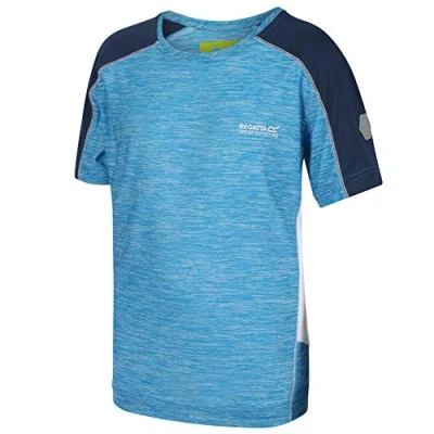 Abbildung von Regatta Kinder Takson II&#039; Active with Airflow Mesh T Shirts/Polo Hemden/Westen, Blaues Aster/Benzin, XXL
