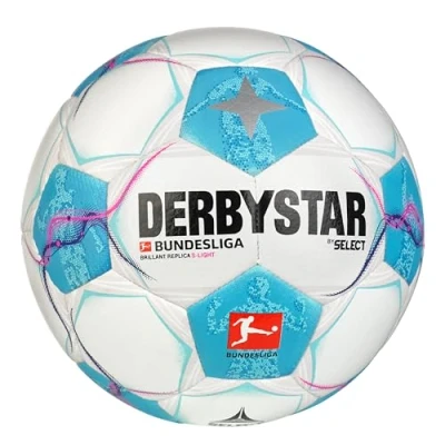 Abbildung von Derbystar Bundesliga Brillant Replica S Light v24, 3, Weiss blau pink