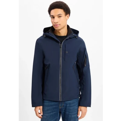 Abbildung von TOM Tailor Funktions Outdoorjacke, Herren, Größe: Medium, Marine