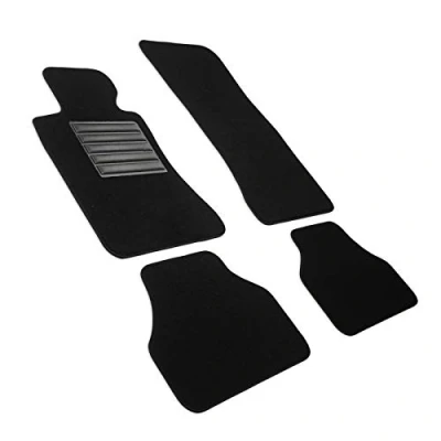 Abbildung von MDM SP 362 Fußmatten Velours Autoteppich passend für BMW 5er (E60) / Touring (E61) 07.2003&gt;02.2010, black