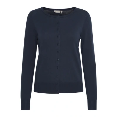Abbildung von Fransa Zubasic Strickjacke, Damen, Größe: Large, (noos) dark peacoat