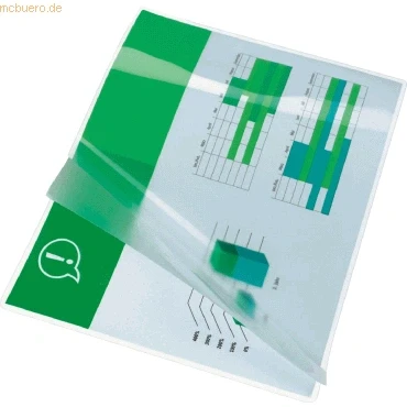 Abbildung von GBC Laminierfolien glänzend 100 mikron A4
