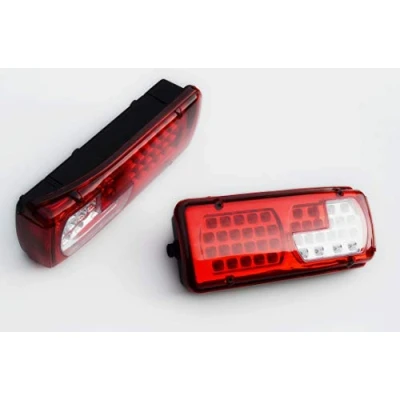 Abbildung von 24/7Auto 2x LED Rückleuchten AMP 1,5 Anschluss für DAF XF95 XF105 XF106 CF