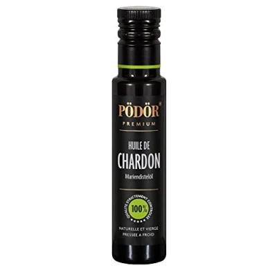 Abbildung von PÖDÖR Mariendistelöl kaltgepresst naturbelassen ungefiltert (500ml)