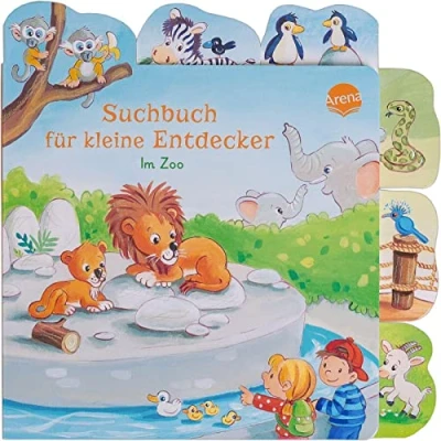 Abbildung von Suchbuch für kleine Entdecker. Im Zoo: Erster Suchspaß ab 18 Monaten