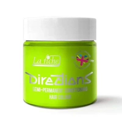 Abbildung von La Riche Directions Semi Permanent Hair Color 100ml Tub Fluorescent Green