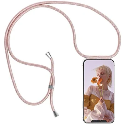 Abbildung von YuhooTech Handykette Hülle für iPhone XR Handyhülle, Smartphone Necklace mit Band Handyhülle Kordel Umhängenband Schnur Case zum umhängen