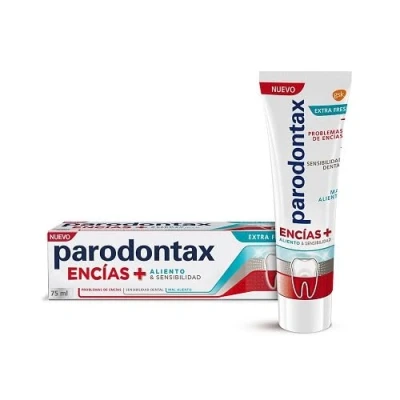 Abbildung von Parodontax Zahnfleisch + Atem zum Aufhellen, Zahnpasta, 75 ml