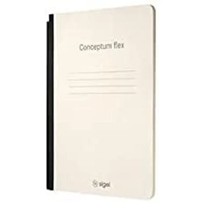 Abbildung von SIGEL CF205 Notizheft, dotted, DIN A5 für Business Notiersystem Conceptum flex, aus nachhaltigem Papier
