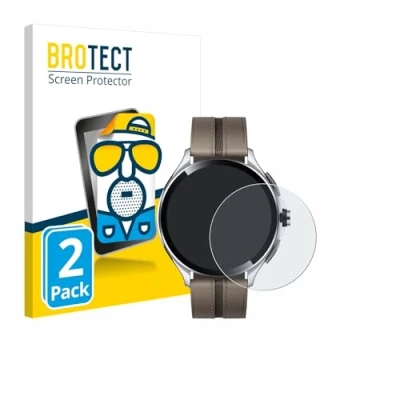 Abbildung von BROTECT Entspiegelungs Schutzfolie für Xiaomi Watch 2 Pro (2 Stück) Matte Displayschutz Folie, Anti Reflex, Fingerprint