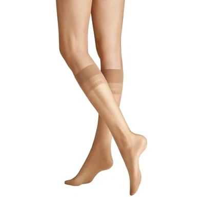 Abbildung von Hudson Damen Kniestrümpfe Light 8 druckfreier Bund DEN Cashmere 0054 35 38