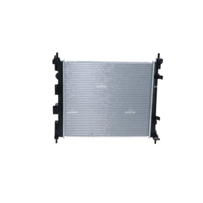 Abbildung von NRF 59221 Kühler, Motorkühlung Aluminium 485 418 16 Kühlrippen gelötet