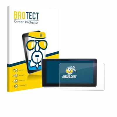 Abbildung von BROTECT Schutzglas für Audi A4 B9 2017 MMI Navigation plus Touch Schutzfolie Panzer Folie Glas [Extrem Kratzfest 9H, Anti Fingerprint,