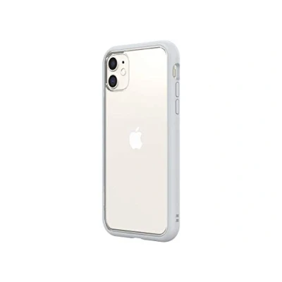 Abbildung von RhinoShield Modulares Case kompatibel mit [iPhone 11] Mod NX Anpassbare &amp; stoßdämpfende Schutzhülle im schlanken Design 3.5 Meter Fallschutz Platin Grau