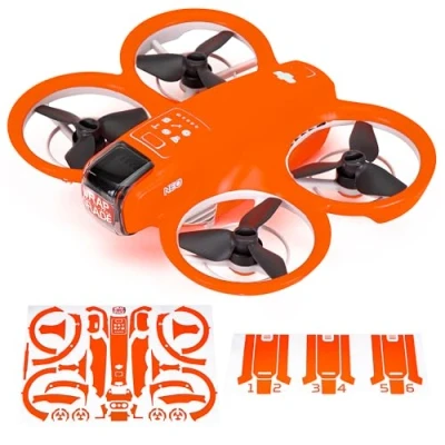 Abbildung von WRAPGRADE Skin Kompatibel mit DJI NEO (Neon Orange)