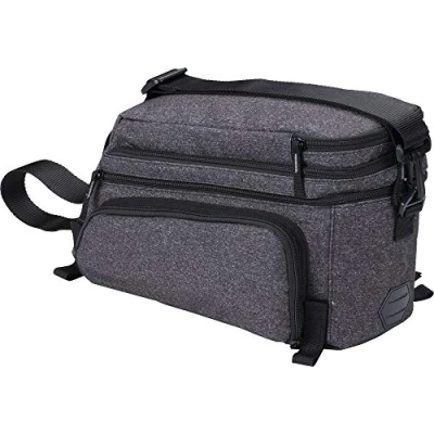 Abbildung von BBB Cycling Fahrradtasche für den Heckrahmen 11,5 l mit Schultergurt Multifunktional Verstellbarer Fahrradträger Packtasche CarrierPack BSB 137