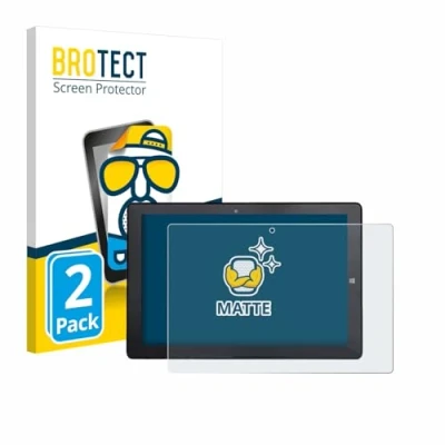 Abbildung von BROTECT Entspiegelungs Schutzfolie für Awow AiBook 10 (2 Stück) Matte Displayschutz Folie, Anti Reflex, Fingerprint