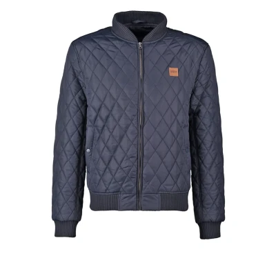 Abbildung von Urban Classics Diamond Übergangsjacke, Herren, Größe: Large, Navy