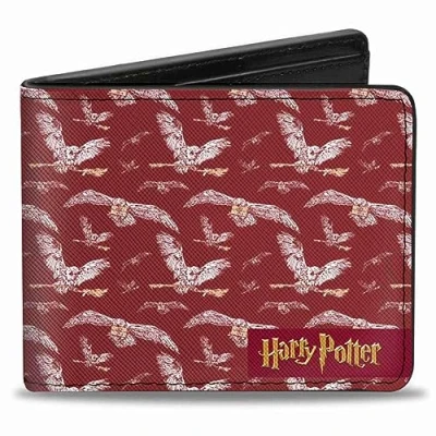 Abbildung von PUMA Herren Geldbörse mit Schnalle, Harry Potter, 4.0&quot; x 3.5&quot;, Buckle down Bifold Wallet Potter