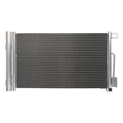 Abbildung von THERMOTEC KTT110199 Klimakondensator mit Trockner 600 355 16 OPEL: Corsa D Schrägheck, FIAT: Grande Punto Evo Schrägheck