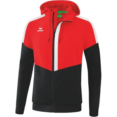Abbildung von Erima Trainingsjacke, Herren, Größe: XXL, Rotschwarzweiss
