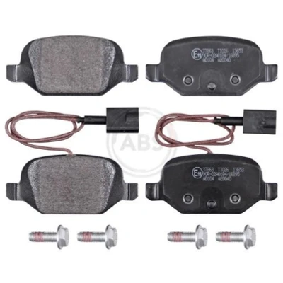 Abbildung von A.B.S. 37863 Bremsbelagsatz mit integriertem Verschleißsensor FIAT: 500 Schrägheck, C Cabrio, ABARTH: / 595 695 Schrägheck