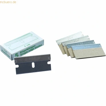 Abbildung von Unger Ersatzklinge SRB20 für Glasschaber 4cm 5 Stück