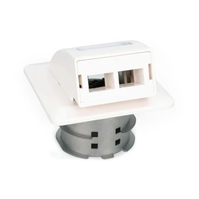 Abbildung von Assmann DIGITUS FTTH Glasfaser UP Wandanschlussdose, für SC/LC Adapter