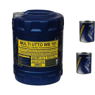 Abbildung von 10L Motoröl MANNOL Multi UTTO WB 101 API GL 4 2xMotor Flush