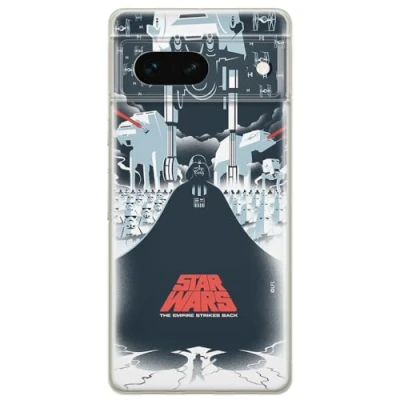 Abbildung von ERT GROUP Handyhülle für Google Pixel 7 Original und offiziell Lizenziertes Star Wars Muster 023 optimal an die Form des Handy angepasst, hülle aus TPU