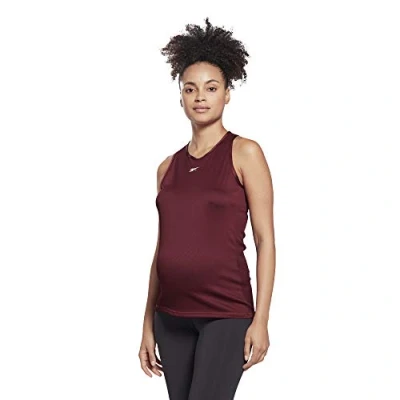 Abbildung von Reebok Sr Maternity Tanktop für Damen XXL Schwarz
