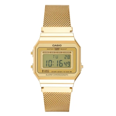 Abbildung von Casio Digitaluhr goldcoloured, Größe: One Size, Gold coloured