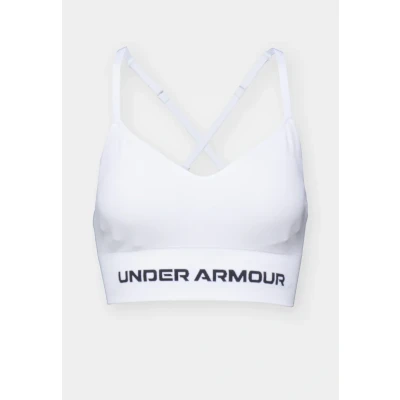 Abbildung von Under Armour Vanish Seamless LOW Sportbh mit leichter Stützkraft, Damen, Größe: Large, White/black