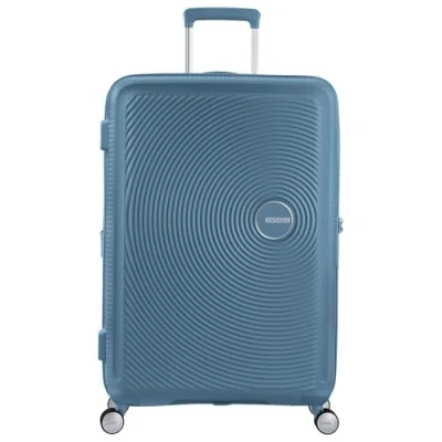 Abbildung von American Tourister Soundbox Spinner 77/28 TSA EXP Stone Blue Koffer mit 4 Rollen