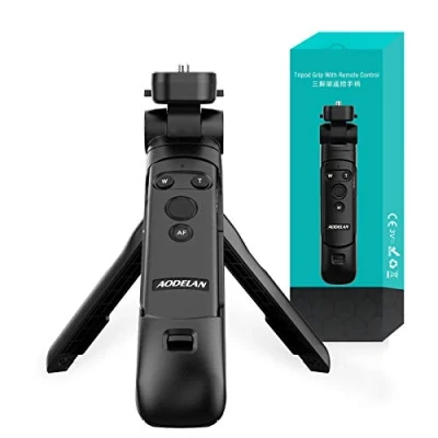 Abbildung von AODELAN Kamera Handgriff, Mini Griffstativ mit Fernauslöser für Canon EOS R RP R5 R6 90D M50 SL2 PowerShot SX70 HS, Ersetzt HG 100TBR