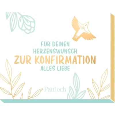 Abbildung von Für deinen Herzenswunsch. zur Konfirmation alles Liebe: Geldgeschenk Box (Geschenke Konfirmation)