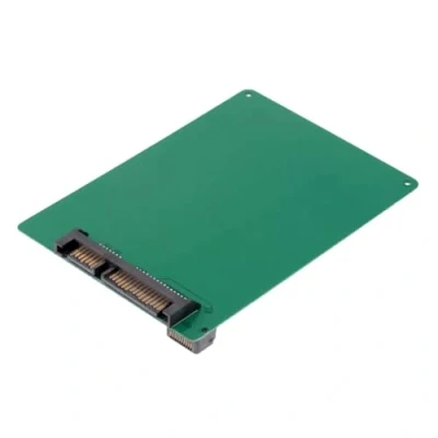 Abbildung von KALEA INFORMATIQUE Konverter zur Montage eines Western Digital SFF 8784 WD5000MPCK Ultraslim Laufwerks an einem SATA Anschluss.