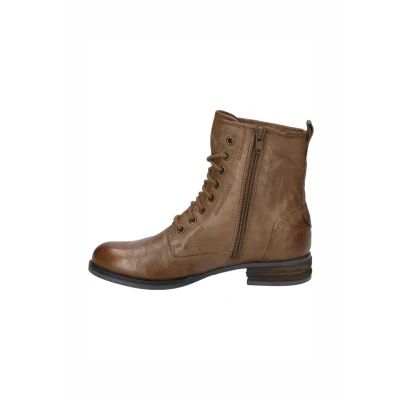 Abbildung von Josef Seibel Sanja Schnürstiefelette, Damen, Größe: 38, Cognac Schuhe