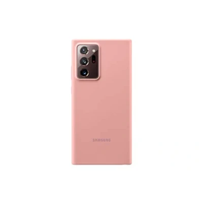 Abbildung von Samsung Galaxy Note 20 Ultra Hülle Silikon Soft Case/Backcover Handyhülle Rosa
