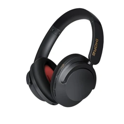 Abbildung von 1MORE SonoFlow Pro Over Ear Kopfhörer Kabellos, LDAC Hi Res Wireless Audio, Active Noise Cancelling, 100H Spielzeit, Schnellladung, 3.5MM Kabel, Bluetooth 5.4, KI Anruf Geräuschunterdrückung (Schwarz)